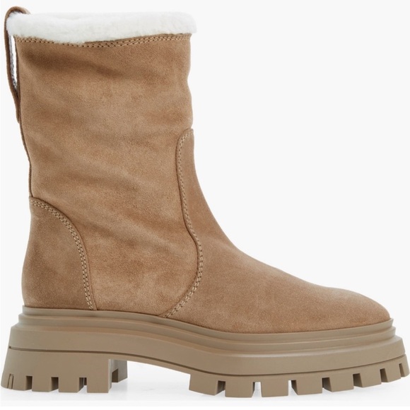 Stuart Weitzman Brown Suede Ankle Boots - Picture 1 of 12